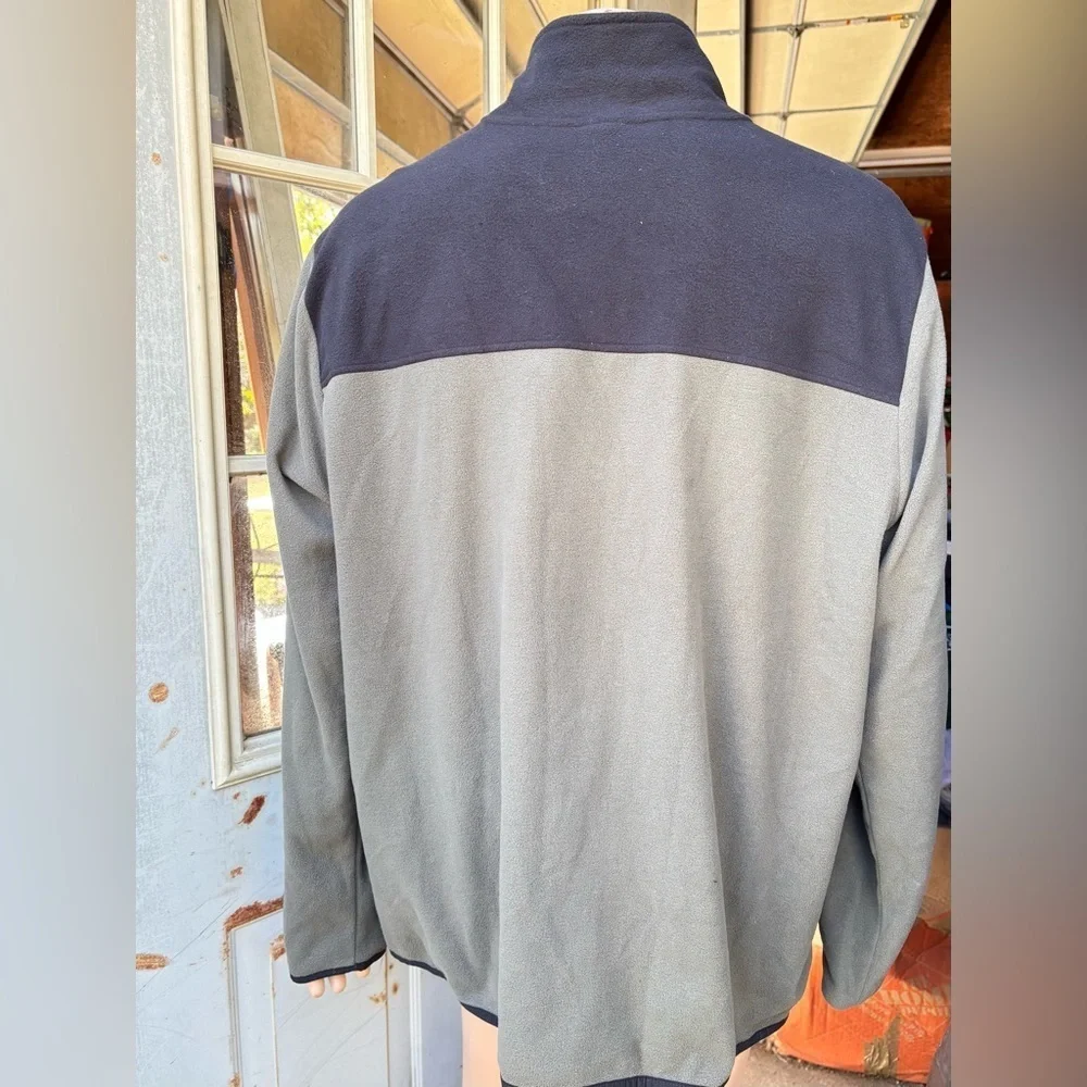 The North Face TKA Glacier zip up fleece in olive and black